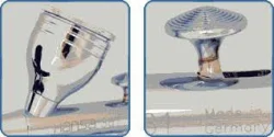 Аэрограф Hansa 381 chrome 213814 (конусное сопло 0,3 мм)