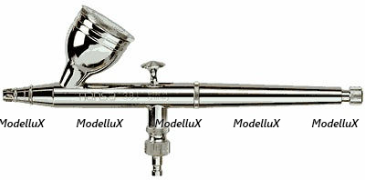 Аэрограф Hansa 381 chrome 213814 (конусное сопло 0,3 мм)
