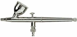 Аэрограф Hansa 381 chrome 213814 (конусное сопло 0,3 мм)