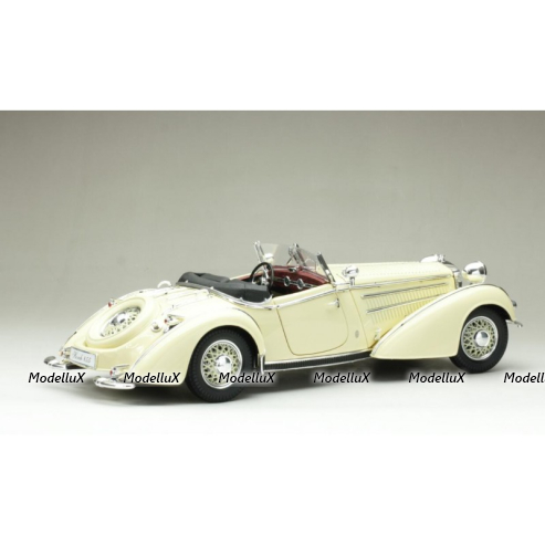 Horch 855 Roadster 1939 light yellow, SUN2407, SunStar 1:18