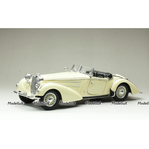 Horch 855 Roadster 1939 light yellow, SUN2407, SunStar 1:18