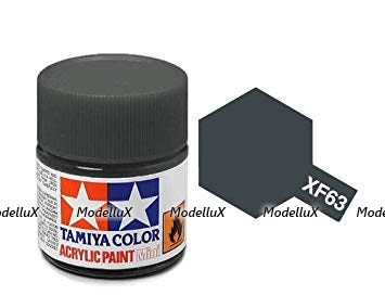 Краска матовая акриловая (German grey), Tamiya XF-63