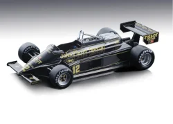 Lotus 87 Cosworth V8 F1 JPS Essex British GP 1981 #12 Driven by Nigel Mansell, TM18170C, Tecnomodel 1:18
