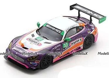 Mercedes AMG GT3 No.33 Mercedes AMG Team Riley Motorsports 24H Daytona 2019 B. Keating J. Bleekemolen L. Stolz F. Fraga, Y185, Spark 1:64