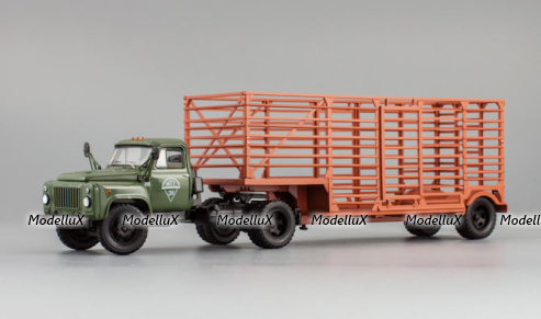 Газ 52-06 с п/п таровоз "Мосторгтранс", 905202, DiP Models 1:43