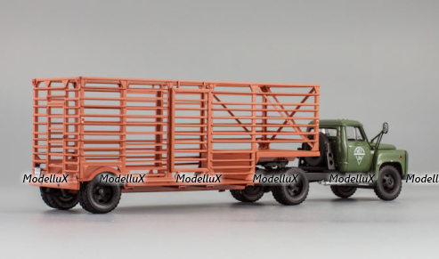 Газ 52-06 с п/п таровоз "Мосторгтранс", 905202, DiP Models 1:43