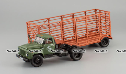 Газ 52-06 с п/п таровоз "Мосторгтранс", 905202, DiP Models 1:43
