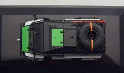 Петрович 204-50 4x4 черно-зеленый, 220450, DiP Models 1:43
