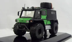 Петрович 204-50 4x4 черно-зеленый, 220450, DiP Models 1:43