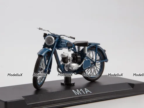 М-1-А, синий, Наши Мотоциклы №3, Modimio 1:43