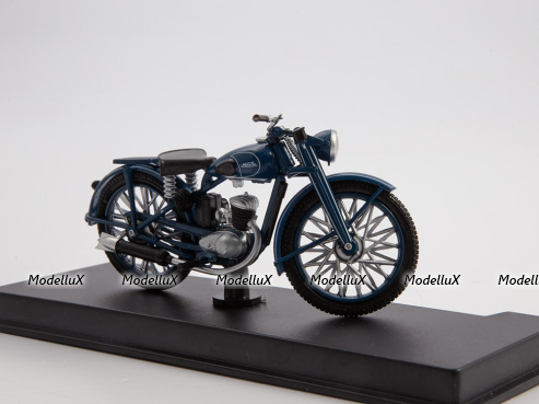 М-1-А, синий, Наши Мотоциклы №3, Modimio 1:43