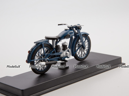 М-1-А, синий, Наши Мотоциклы №3, Modimio 1:43