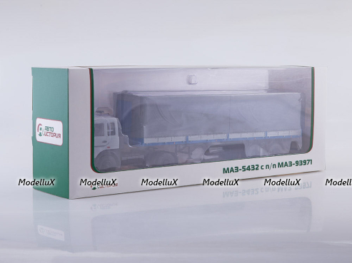МАЗ 5432 с п/п  МАЗ-93971, арт.101555, Аист 1:43