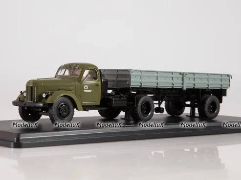 ЗИЛ-ММЗ-164АН с полуприцепом ММЗ-584Б, SSM7062, SSM 1:43