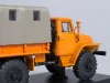 Урал-375Д бортовой с тентом 1964, оранжевый, SSM1104, SSM 1:43