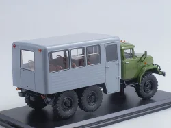 ЗИЛ 131 вахтовый автобус (хаки-серый), SSM1091
