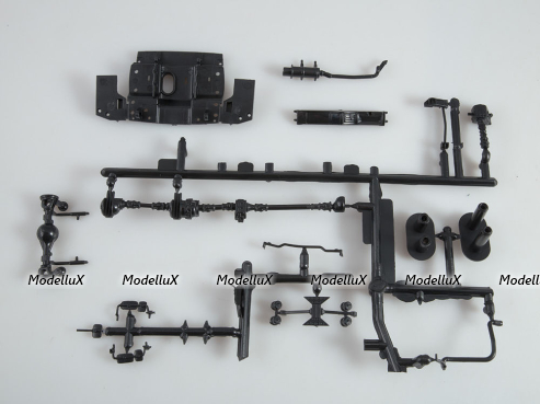 Сборная модель КАМАЗ-65225 (рестайлинг) седельный тягач, 1457AVD, AVD Models 1:43