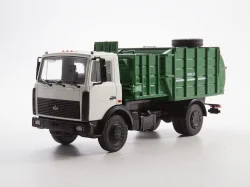 МАЗ-5337 МКМ-35 Мусоровоз с манипулятором, арт. 102866, Аист 1:43