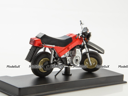 ТМЗ-5.952 «Тула» 1990, красный, Наши Мотоциклы №17, Modimio 1:43