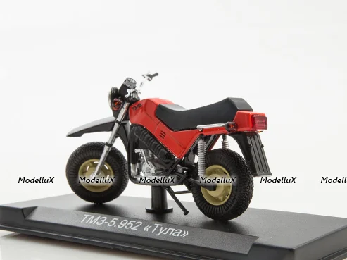 ТМЗ-5.952 «Тула» 1990, красный, Наши Мотоциклы №17, Modimio 1:43