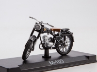 М-103 1962, черный,  Наши Мотоциклы №5, Modimio 1:43