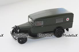 Газ-55, Скорая помощь, Автолегенды СССР 1:43  (без журнала)