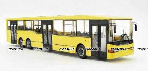Волжанин-6270, автобус, желтый, Наши Автобусы, №79, Modimio 1:43