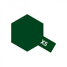 Акриловая краска  Green (зеленый ), X-5, 81505 Tamiya