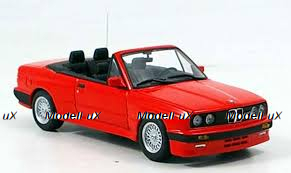 BMW M3 (E30) Cabriolet 1988 Red, 870020230, Minichamps 1:87