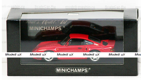 PORSCHE 959 - 1987 - RED, 155066200, Minichamps 1:18