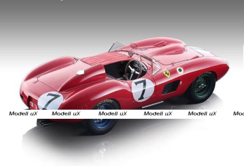 Ferrari 335 S 24h Le Mans 1957 #7 Driven by: M. Hawthorn, L. Musso, TM18-210B, Tecnomodel 1:18