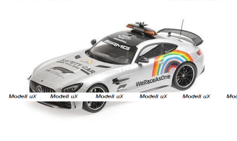 MERCEDES BENZ GT-R AMG V8 BITURBO SAFETY CAR F.I.A. FORMULA 1 WORLD CHAMPIONSHIP 2020 BERND MAYLANDER, 155036092, Minichamps 1:18