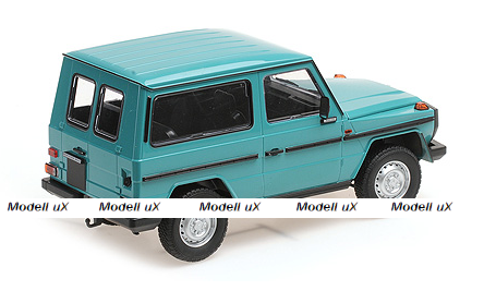 MERCEDES-BENZ G-MODEL SHORT (W460) - 1980 - TURQUOISE, 155038001, Minichamps 1:18