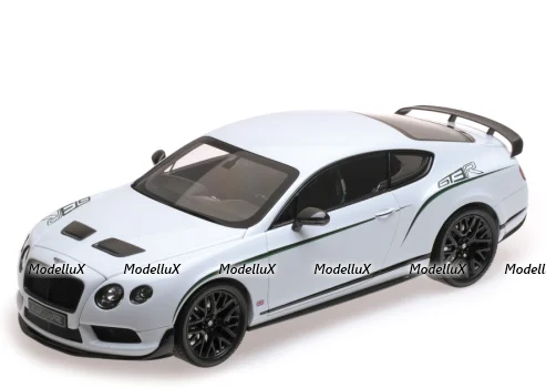 BENTLEY GT3-R - 2015 - WHITE, ALM430401, Almost Real 1:43
