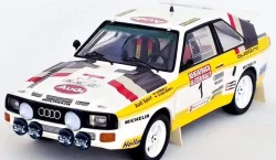 Audi Sport Quattro, No.1, Rally Ulster, 1984 W.Röhrl/C.Geistdörfer, Trofeu 1:43