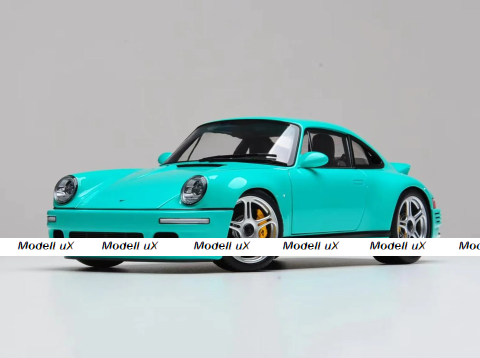 Porsche RUF SCR, 2018, mint green, ALM880206, Almost Real 1:18
