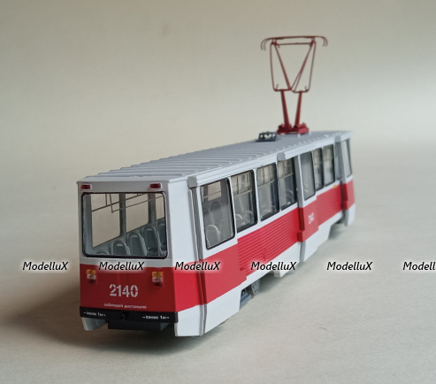 Сборная модель Трамвай КТМ-5М3, RTM 87010 1:87