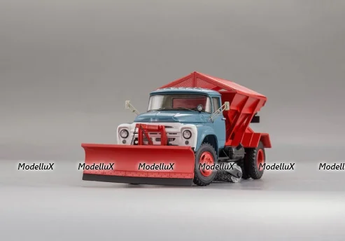Пескоразбрасыватель ПР-130  "АВТОЭКСПОРТ", 1971г., 113042, DiP Models 1:43