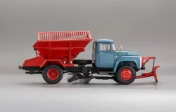 Пескоразбрасыватель ПР-130  "АВТОЭКСПОРТ", 1971г., 113042, DiP Models 1:43