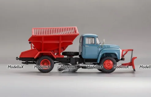 Пескоразбрасыватель ПР-130  "АВТОЭКСПОРТ", 1971г., 113042, DiP Models 1:43
