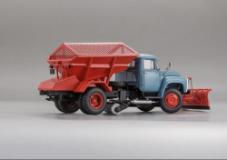 Пескоразбрасыватель ПР-130  "АВТОЭКСПОРТ", 1971г., 113042, DiP Models 1:43