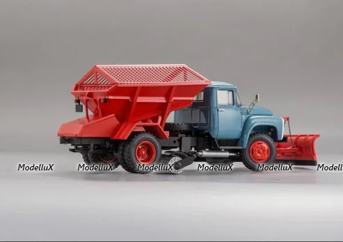 Пескоразбрасыватель ПР-130  "АВТОЭКСПОРТ", 1971г., 113042, DiP Models 1:43