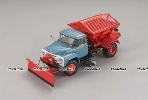 Пескоразбрасыватель ПР-130  "АВТОЭКСПОРТ", 1971г., 113042, DiP Models 1:43