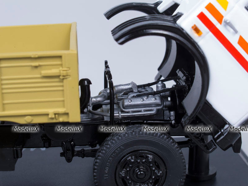 МАЗ-5337 бортовой Автоэкспорт (ранний), SSM1174, SSM 1:43	