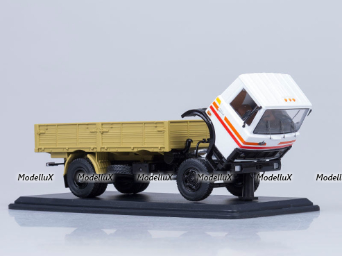 МАЗ-5337 бортовой Автоэкспорт (ранний), SSM1174, SSM 1:43	