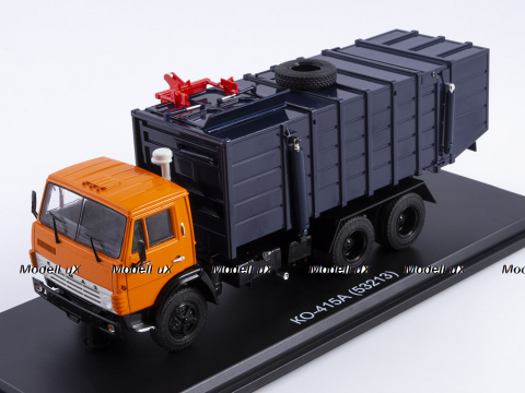 Камаз-53213 КО-415 оранжевый/синий, SSM1505, SSM 1:43