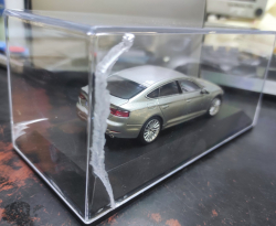 Audi A5 Sportback 2017 silver, Spark 1:43 Уценка!