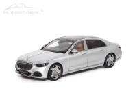 Mercedes-Maybach S-Class 2021, silver, ALM820118, Almost Real 1:18