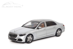 Mercedes-Maybach S-Class 2021, silver, ALM820118, Almost Real 1:18