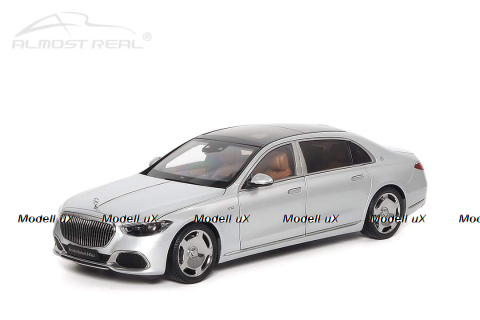 Mercedes-Maybach S-Class 2021, silver, ALM820118, Almost Real 1:18